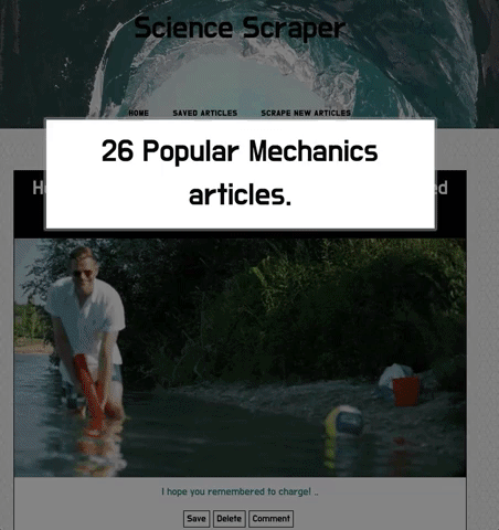 Scraper